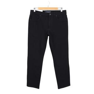 NWT Everlane Men's The Slim 4-Way Stretch Organic Jean Uniform Black 33x28